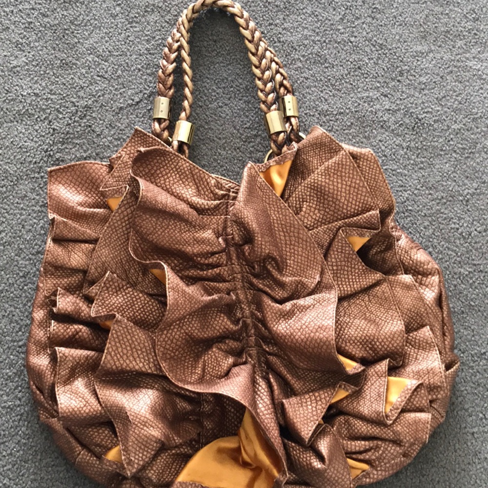 Bronze Shoulder Purse